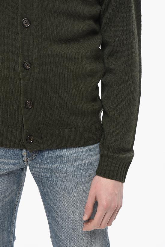  파올로페코라 가디건 24IC1M0A073F0065334 Green - PAOLO PECORA