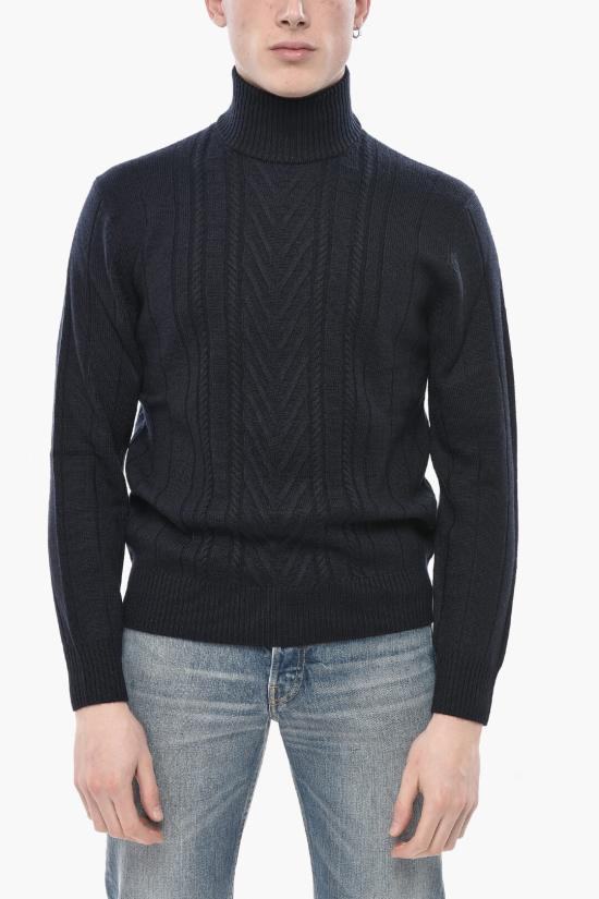 파올로 페코라 터틀넥 24IC1M0A047F0096462 Midnight blue