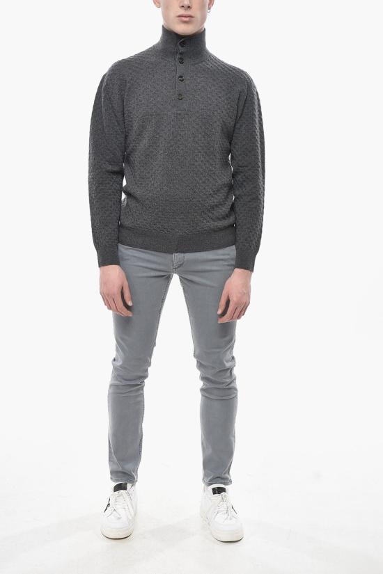  파올로 페코라 터틀넥 24IC1M0A063F0028995 Gray - PAOLO PECORA