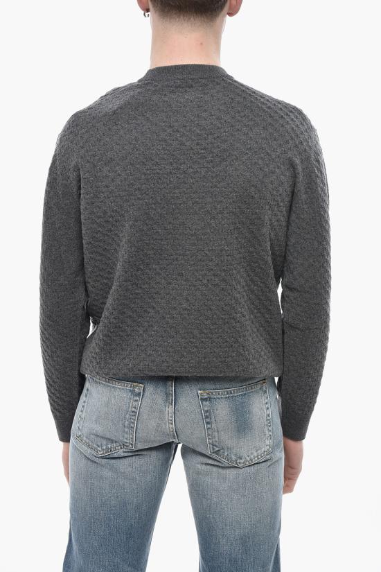  파올로페코라 스웨터 24IC1M0A062F0028995 Gray - PAOLO PECORA