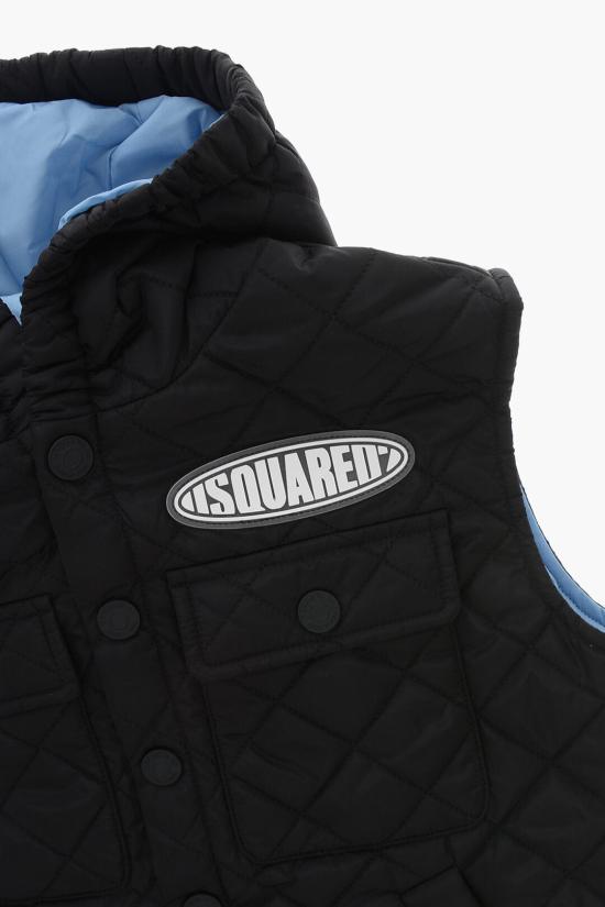  [키즈] 디스퀘어드2 캐주얼 자켓 DQ2120 D00BN DQ900 Black - DSQUARED2