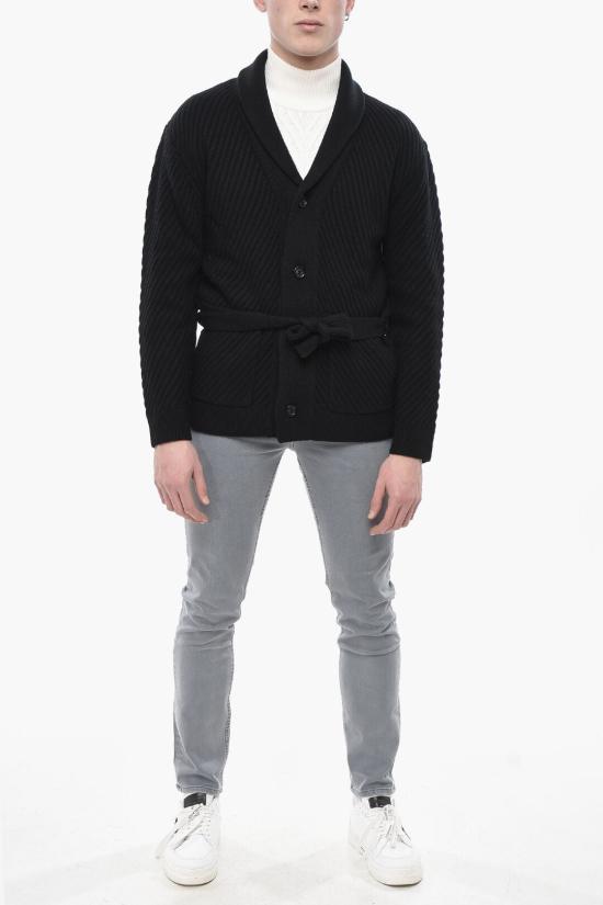  파올로페코라 가디건 24IC1M0A044F0029000 Black - PAOLO PECORA