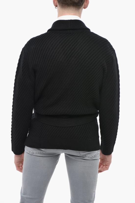  파올로페코라 가디건 24IC1M0A044F0029000 Black - PAOLO PECORA