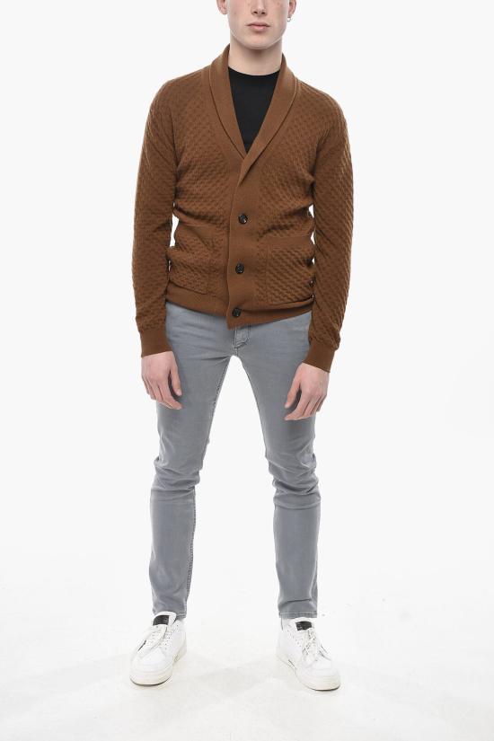  파올로 페코라 가디건 24IC1M0A064F0022262 Brown - PAOLO PECORA