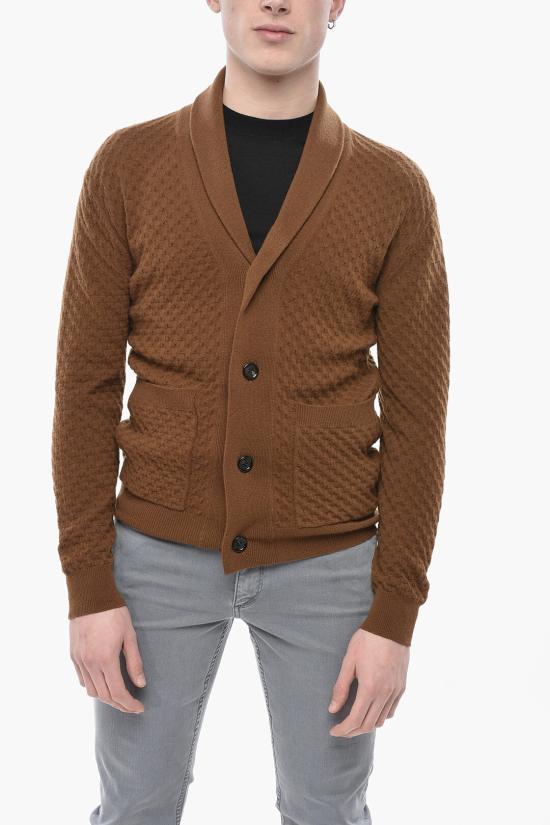  파올로페코라 가디건 24IC1M0A064F0022262 Brown