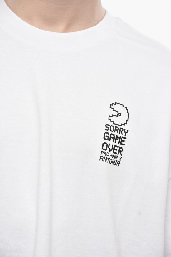  W/Studio 반팔 티셔츠 HEAVYTSHIRT PRINT BLACK BASE WHITE White - OTHER BRANDS