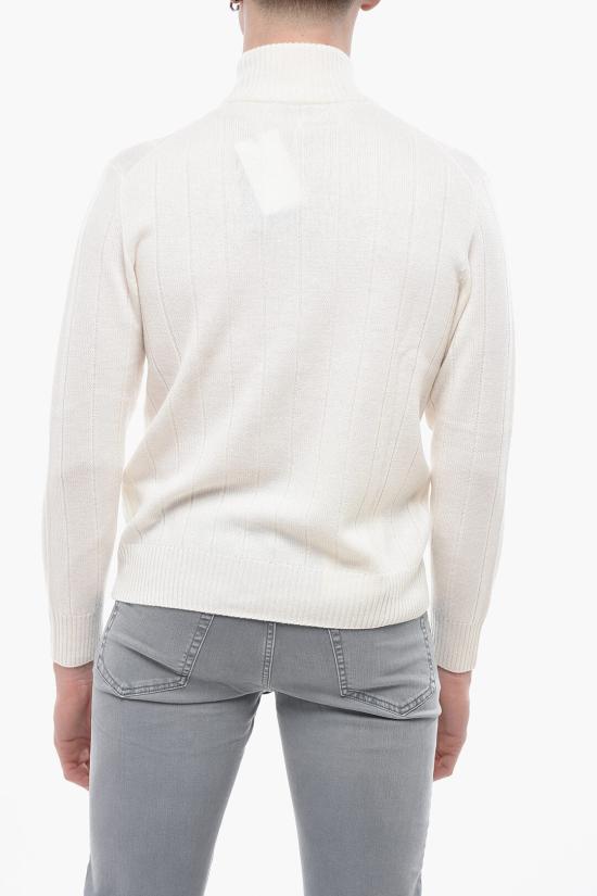  파올로페코라 터틀넥 24IC1M0A047F0091102 White - PAOLO PECORA