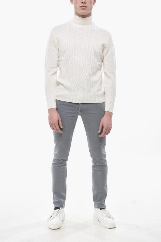  파올로페코라 터틀넥 24IC1M0A047F0091102 White - PAOLO PECORA