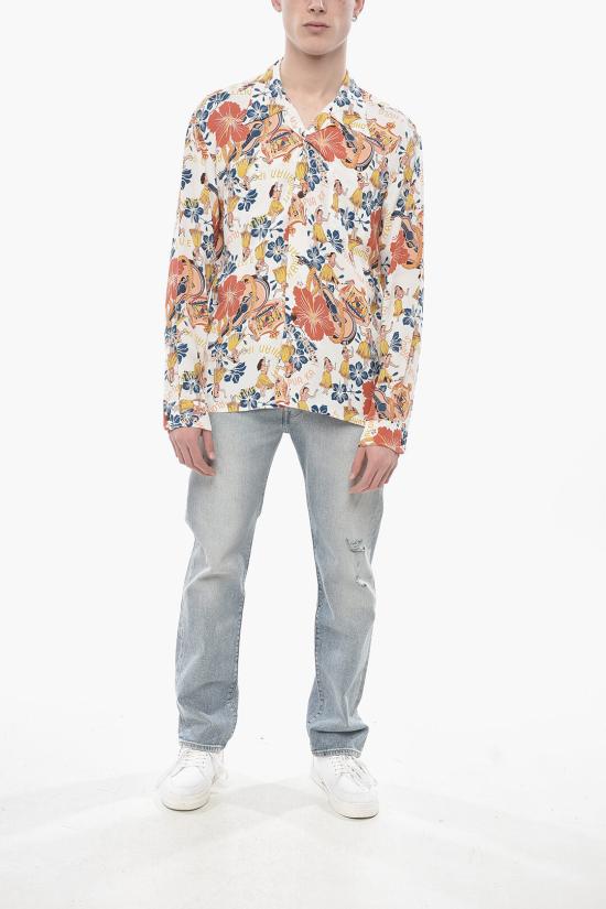  선서프 긴팔 셔츠 SS29203105OFF White - SUN SURF