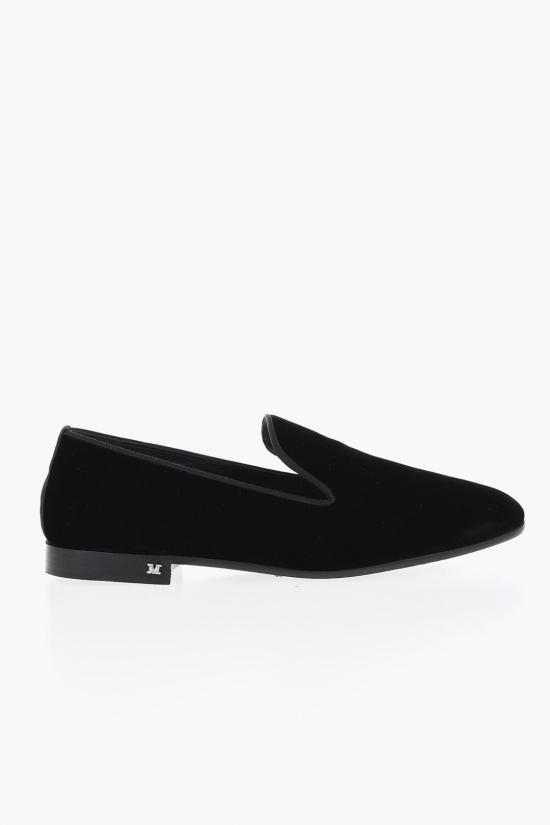  막스마라 로퍼 VELVETSLIPPER 2424526272 003 Black - MAX MARA