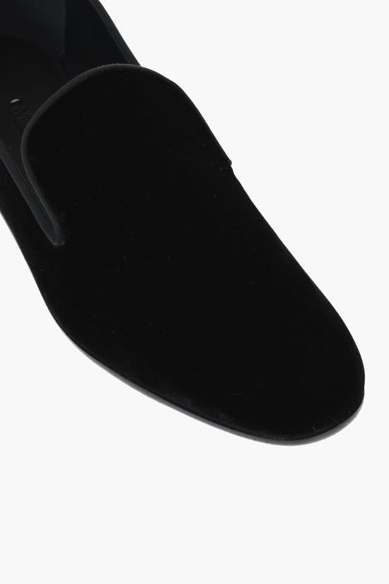  막스마라 로퍼 VELVETSLIPPER 2424526272 003 Black - MAX MARA