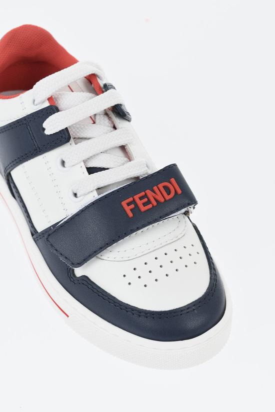  [키즈] 펜디 스니커즈 JMR476 AOMN F08TA Blue - FENDI