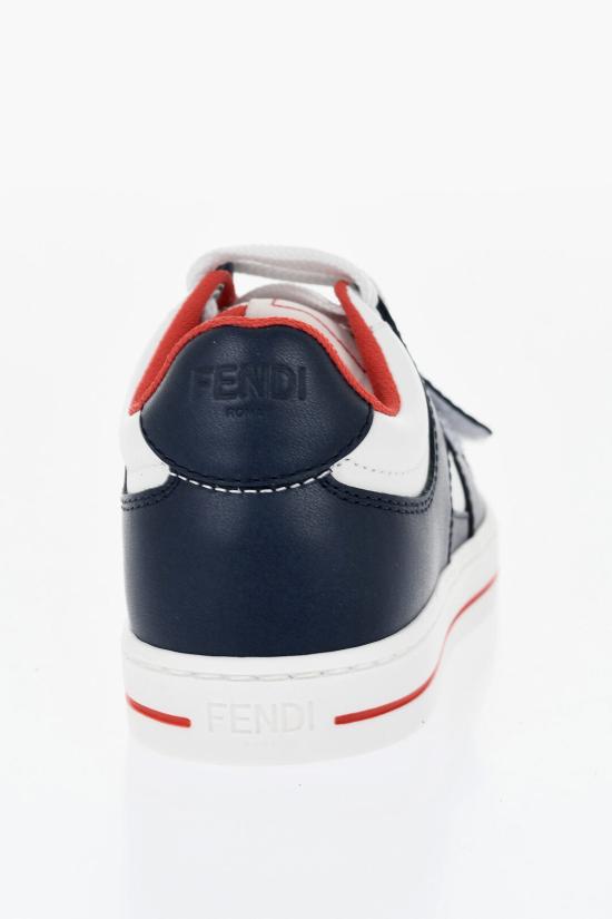  [키즈] 펜디 스니커즈 JMR476 AOMN F08TA Blue - FENDI