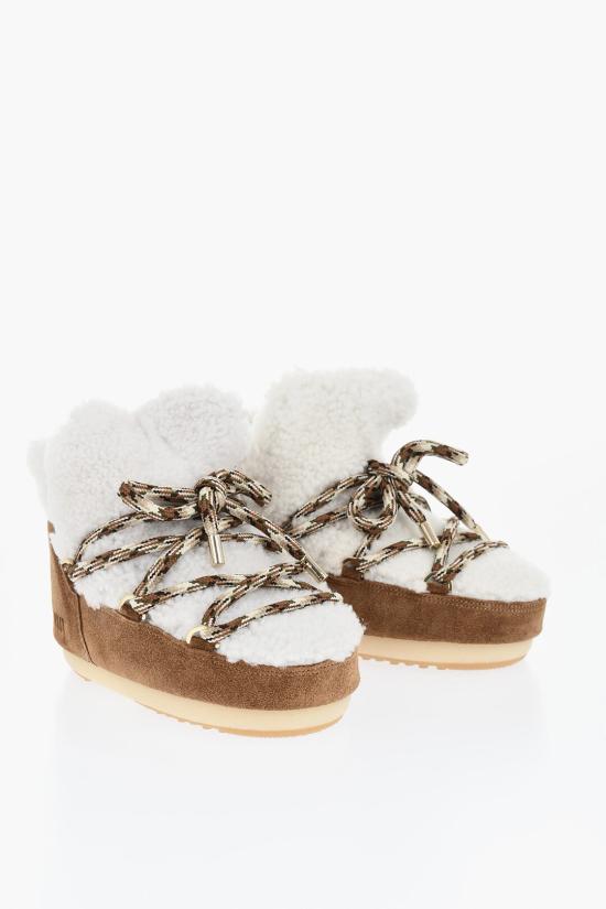  [키즈] 문부츠 미들 부츠 146009 00 001K White