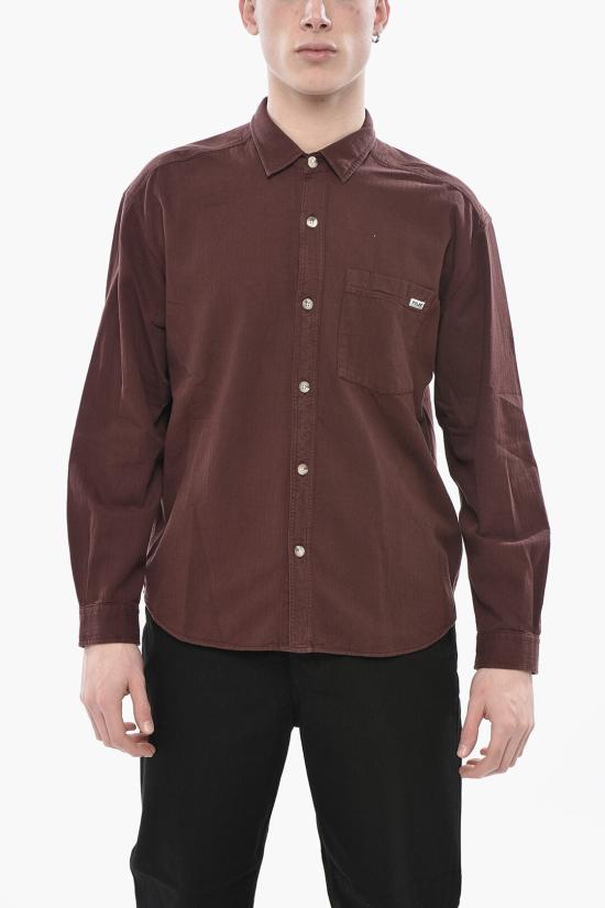  폴라 스케이트 긴팔 셔츠 PSC F23 11 WINE Burgundy