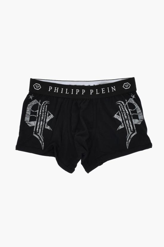  필립 플레인 팬티 FACC MUY0382 PTE003N 02 Black