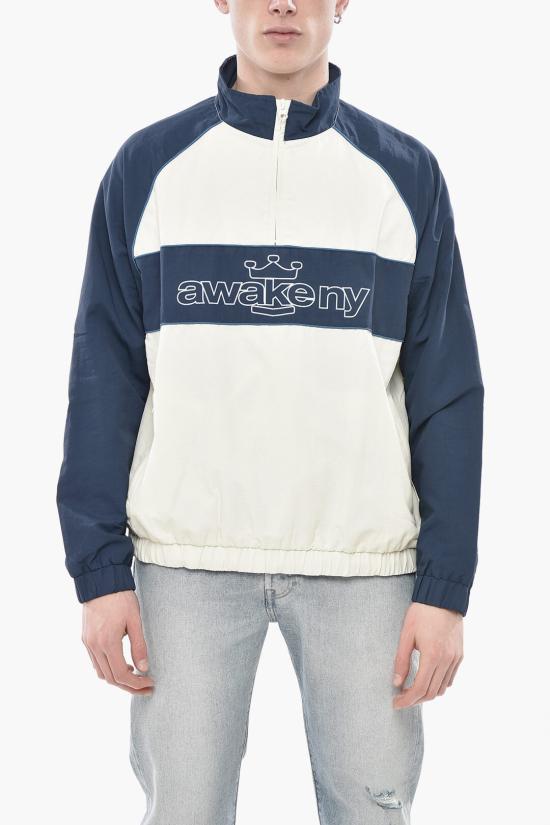  어웨이크 NY 자켓 AWK SP24 OT008 OFF WHITE Blue