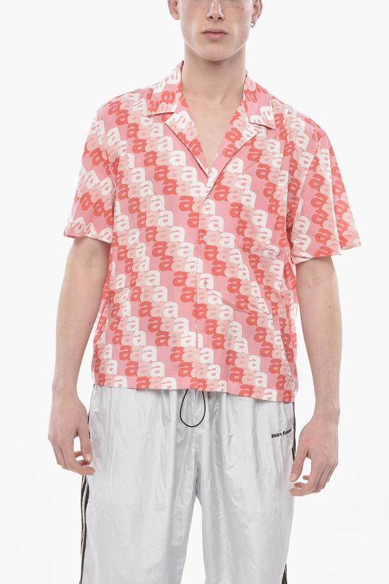  어웨이크 NY 긴팔 셔츠 AWK SP24 TP005 PINK MULTI Pink