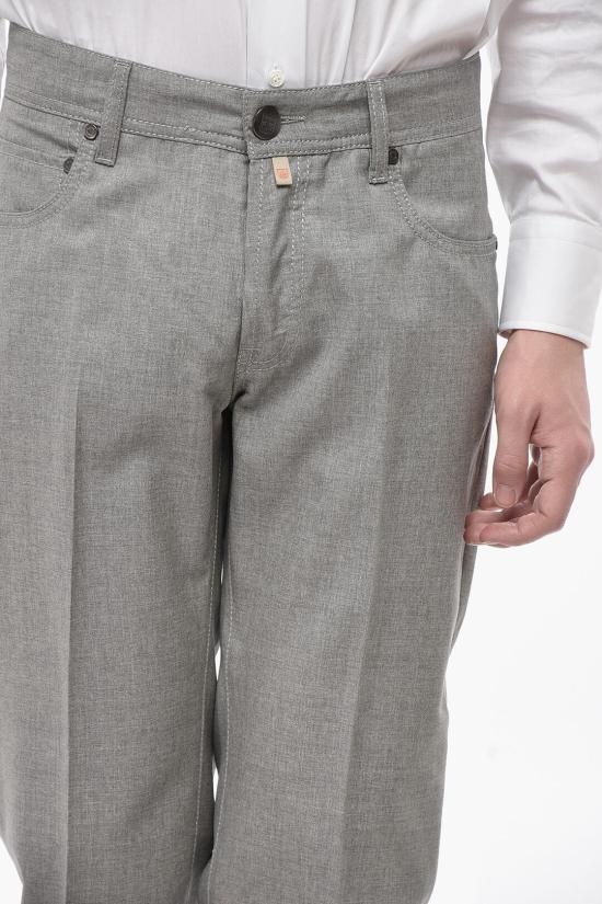  꼬르넬리아니 스트레이트 팬츠 714JW3 3120156 017 Gray - CORNELIANI