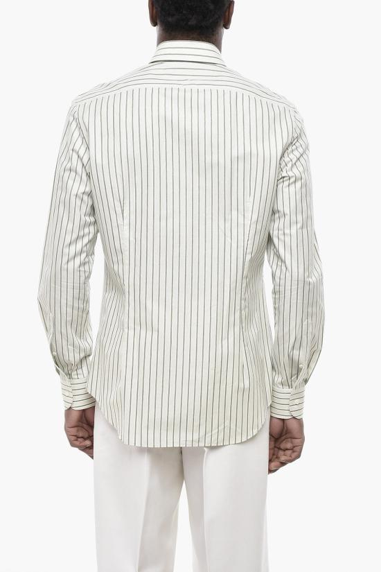  꼬르넬리아니 긴팔 셔츠 84P102 9811344 051 Green - CORNELIANI