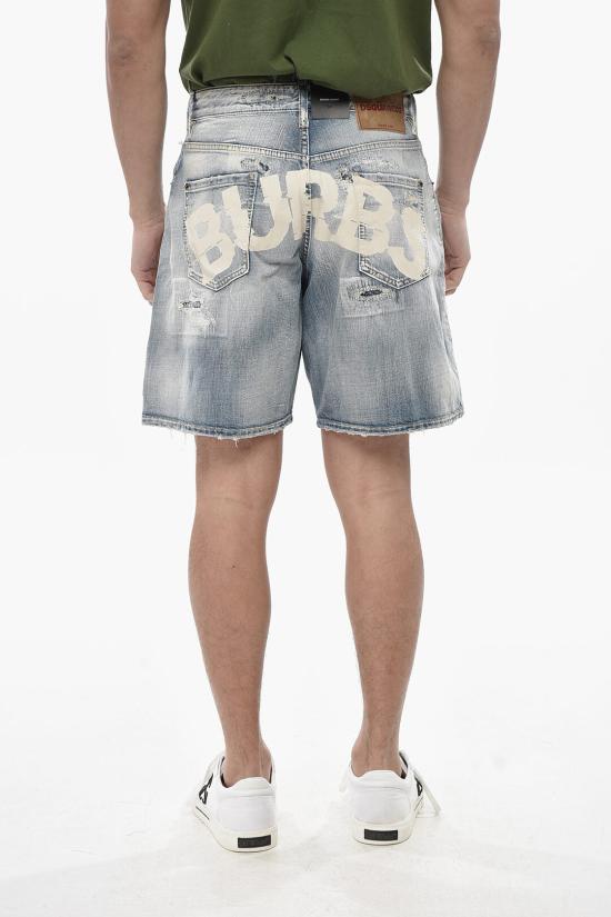  디스퀘어드2 숏팬츠 S74MU0820 S30309 470 Blue - DSQUARED2