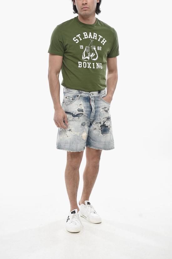  디스퀘어드2 숏팬츠 S74MU0820 S30309 470 Blue - DSQUARED2