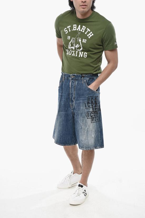  디스퀘어드2 숏팬츠 S79MU0062 S30309 470 Blue - DSQUARED2