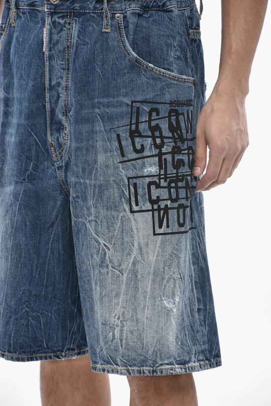  디스퀘어드2 숏팬츠 S79MU0062 S30309 470 Blue - DSQUARED2