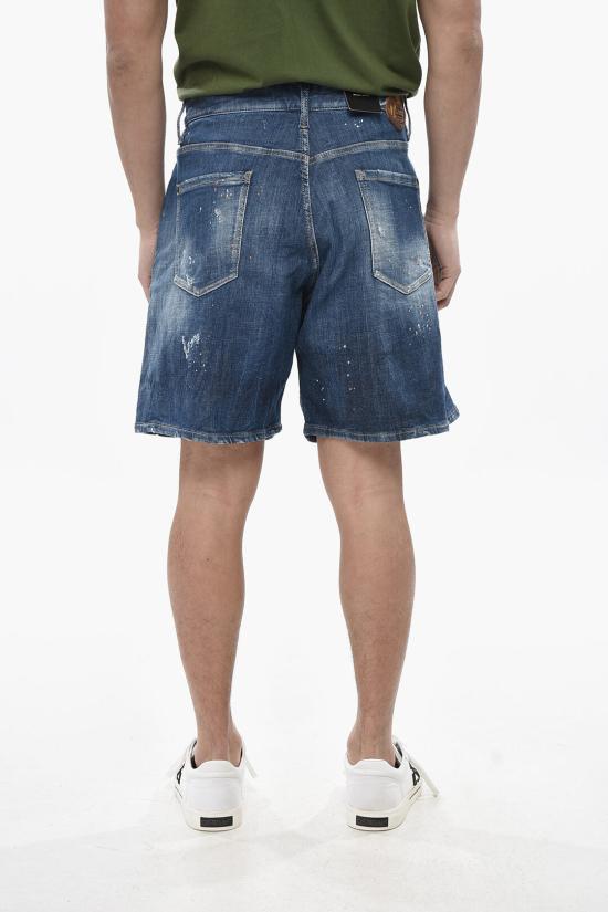  디스퀘어드2 숏팬츠 S71MU0797 S30872 470 Blue - DSQUARED2