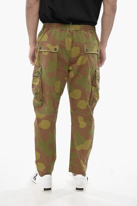  디스퀘어드2 카고 팬츠 S74KB0470 S53306 001F Green - DSQUARED2