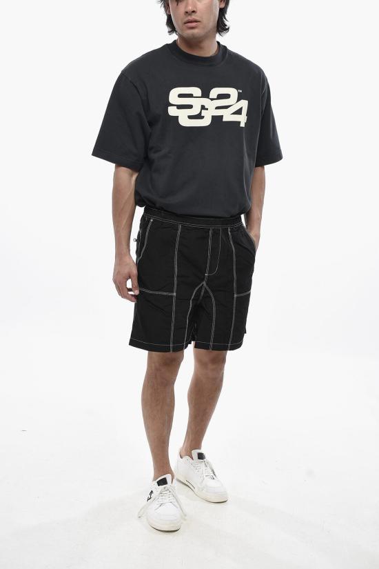  브레인데드 숏팬츠 B21003636BKBLACK Black - BRAIN DEAD