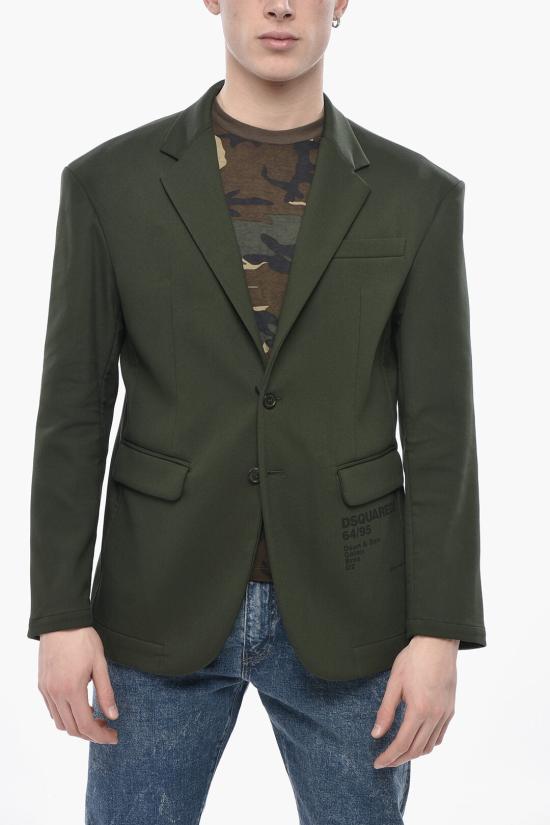  디스퀘어드2 수트 자켓 S74BN1252 S53603 632 Green