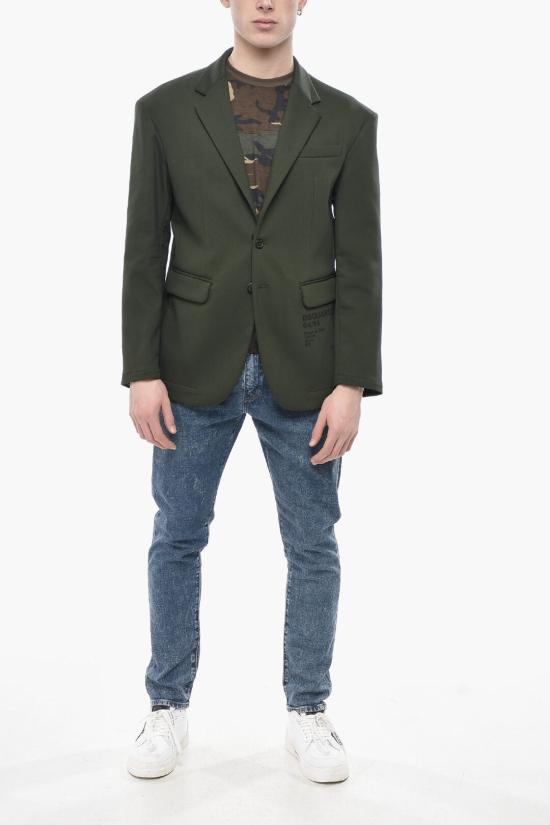  디스퀘어드2 수트 자켓 S74BN1252 S53603 632 Green - DSQUARED2