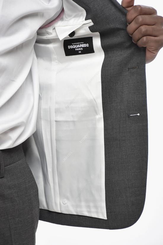  디스퀘어드2 수트 세트 S74FT0391 S52152 859 Gray - DSQUARED2