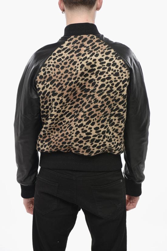  디스퀘어드2 봄버 자켓 S74AM1416 S78225 001F Beige Nero - DSQUARED2