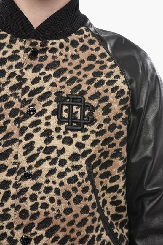  디스퀘어드2 봄버 자켓 S74AM1416 S78225 001F Beige Nero - DSQUARED2