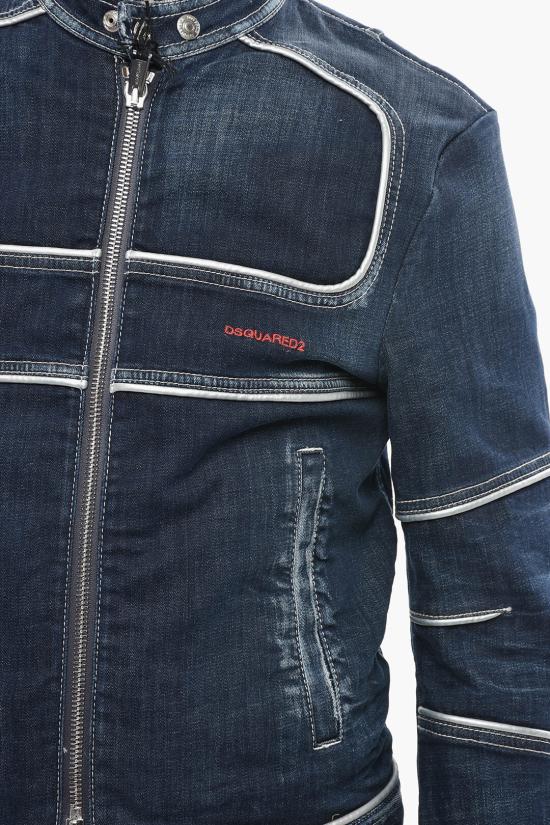  디스퀘어드2 데님 자켓 S71AN0536 S30664 470 Blue - DSQUARED2