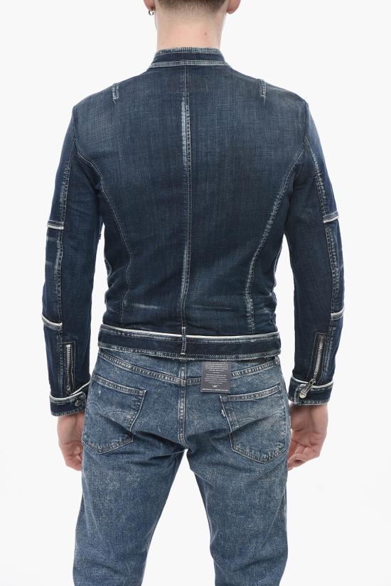 디스퀘어드2 데님 자켓 S71AN0536 S30664 470 Blue - DSQUARED2