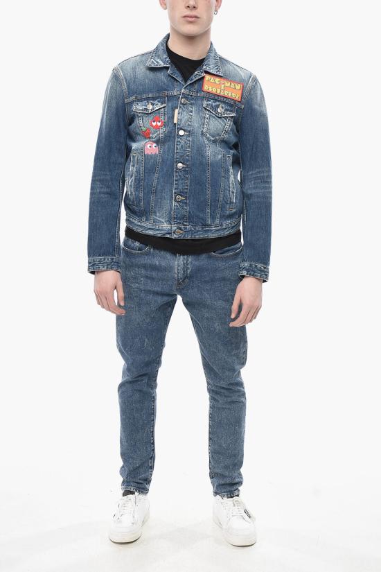  디스퀘어드2 데님 자켓 S71AN0502 S30309 470 Blue - DSQUARED2