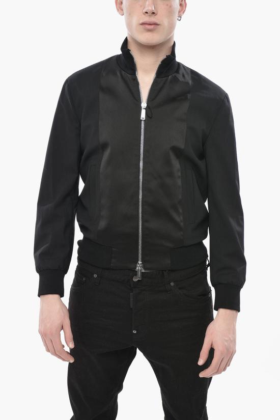  디스퀘어드2 봄버 자켓 S74AM1475 S40320 900 Black