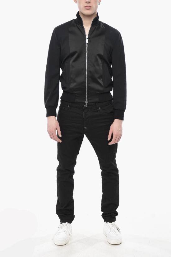  디스퀘어드2 봄버 자켓 S74AM1475 S40320 900 Black - DSQUARED2