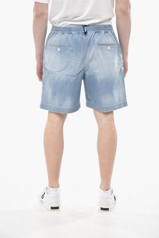  디스퀘어드2 데님 숏팬츠 S74MU0823 S30341 470 Blue - DSQUARED2