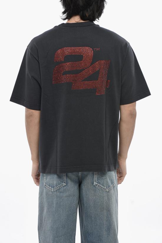  썸머 게임 반팔 티셔츠 SG2410108JETBLACK Black - SUMMER GAMES