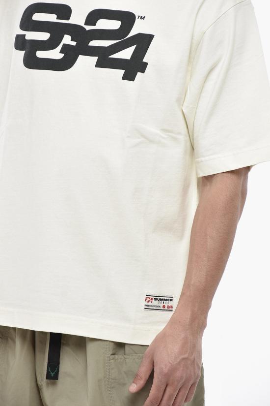  썸머 게임 반팔 티셔츠 SG2410106CANNOLICREAM Beige - SUMMER GAMES
