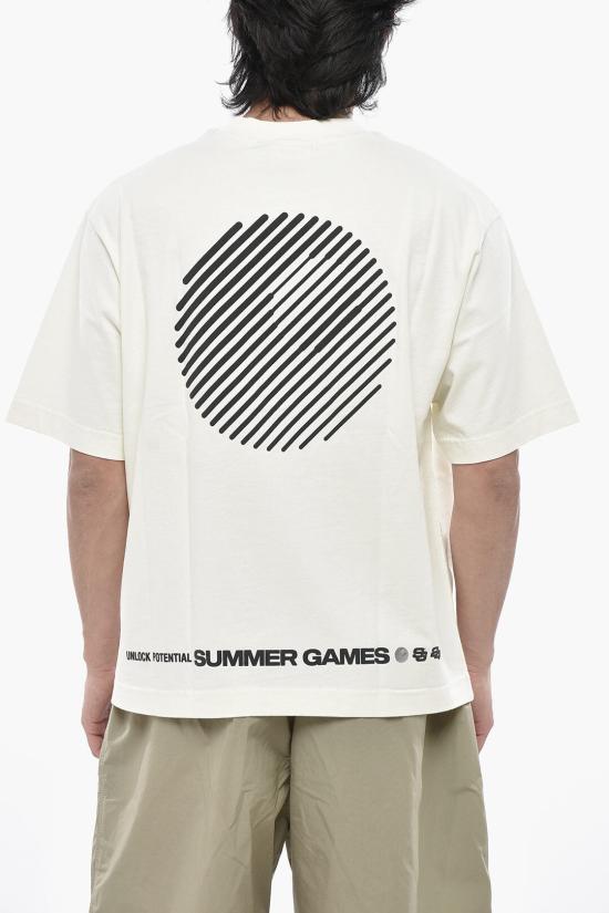  썸머 게임 반팔 티셔츠 SG2410106CANNOLICREAM Beige - SUMMER GAMES