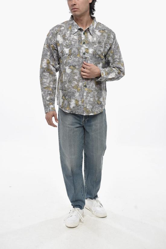  브레인데드 긴팔 셔츠 T24003648GYGREY Gray - BRAIN DEAD