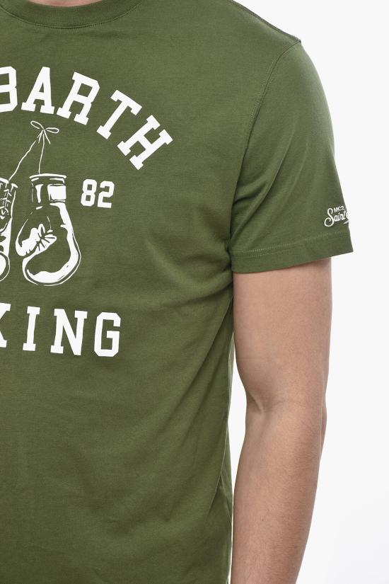  세인트바쓰 반팔 티셔츠 TSHM00102254H Green - MC2 SAINT BARTH