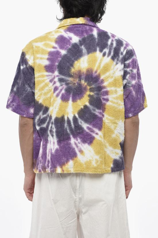  사우스투웨스트에잇 긴팔 셔츠 OT515B YELLOW PURPLE Violet - SOUTH2 WEST8