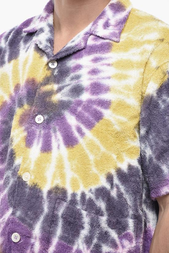  사우스투웨스트에잇 긴팔 셔츠 OT515B YELLOW PURPLE Violet - SOUTH2 WEST8