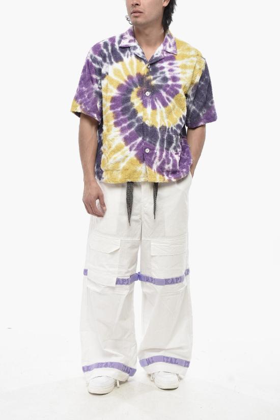  사우스투웨스트에잇 긴팔 셔츠 OT515B YELLOW PURPLE Violet - SOUTH2 WEST8